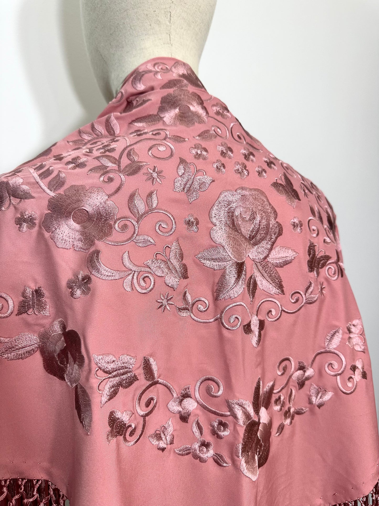 Mantoncillo Carmen Liso Rosa