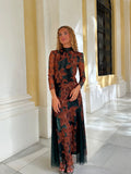 Vestido Tul Mery I Verde