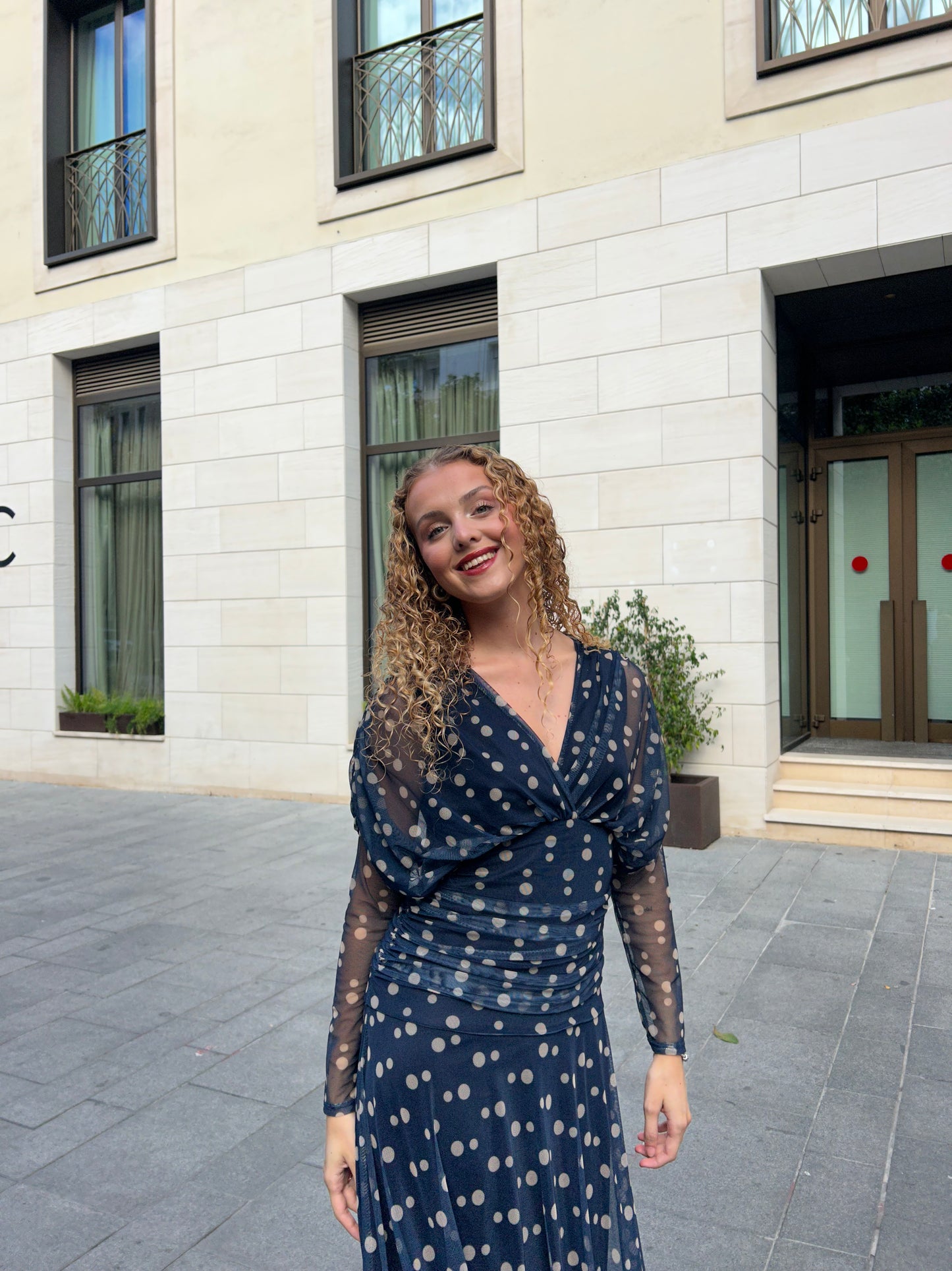 Vestido Tul Cinzia Estampado