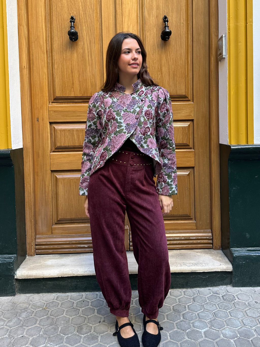 Pantalón Leeds Berenjena