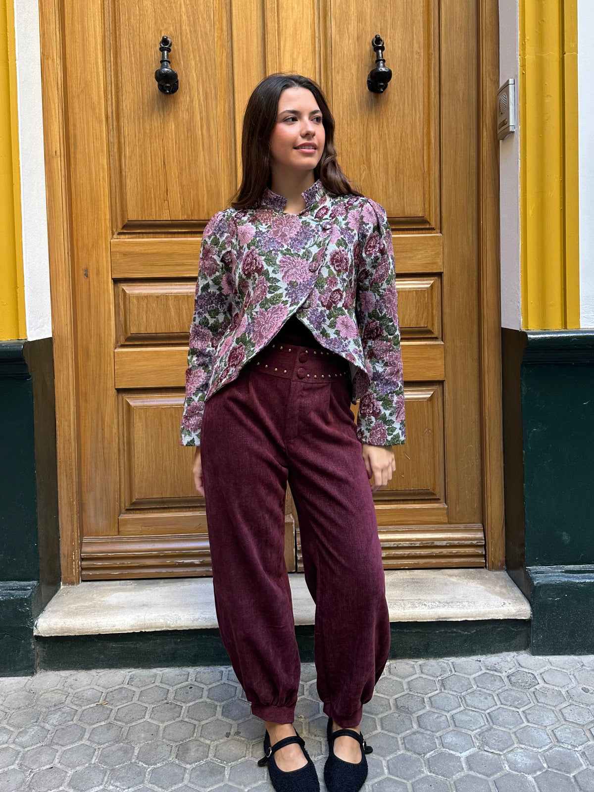 Pantalón Leeds Berenjena