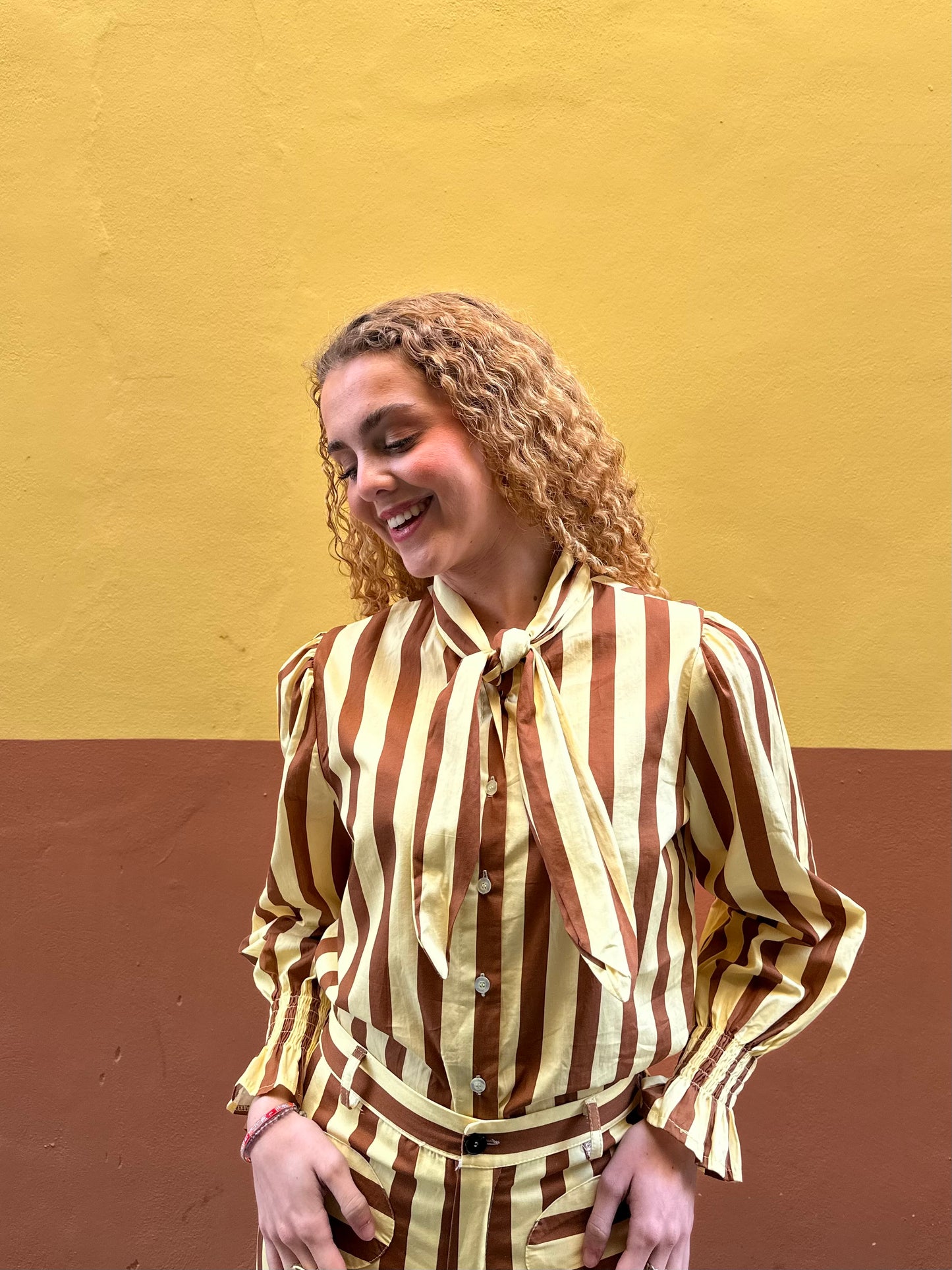 Camisa Merci Amarillo