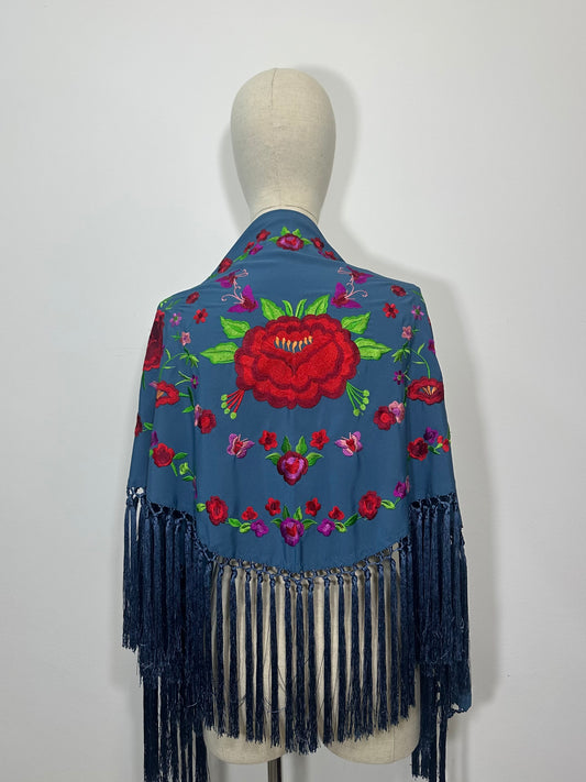 Mantoncillo Azul Vaquero