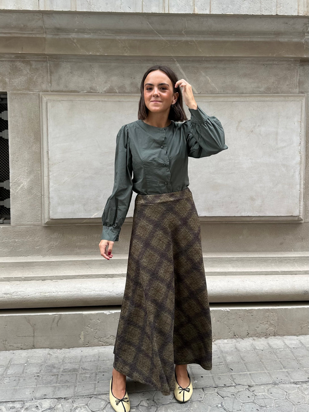 Falda Manchester Verde