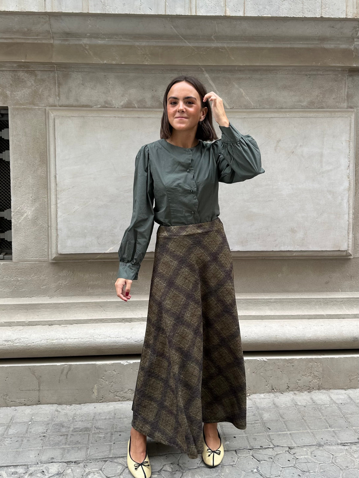 Falda Manchester Verde