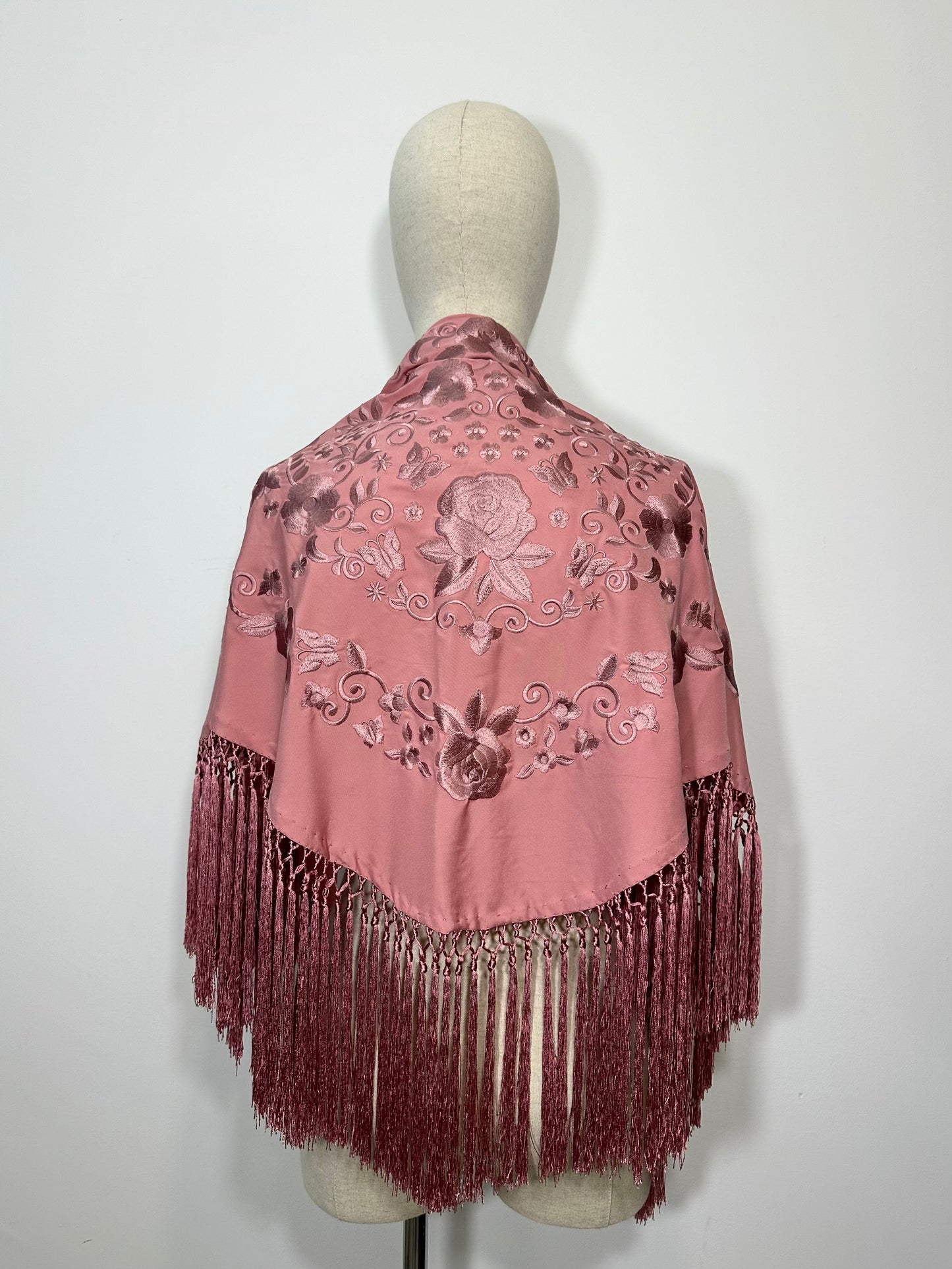 Mantoncillo Carmen Liso Rosa