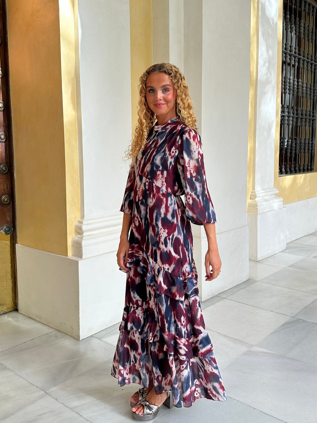 Vestido Sarah I Burdeo