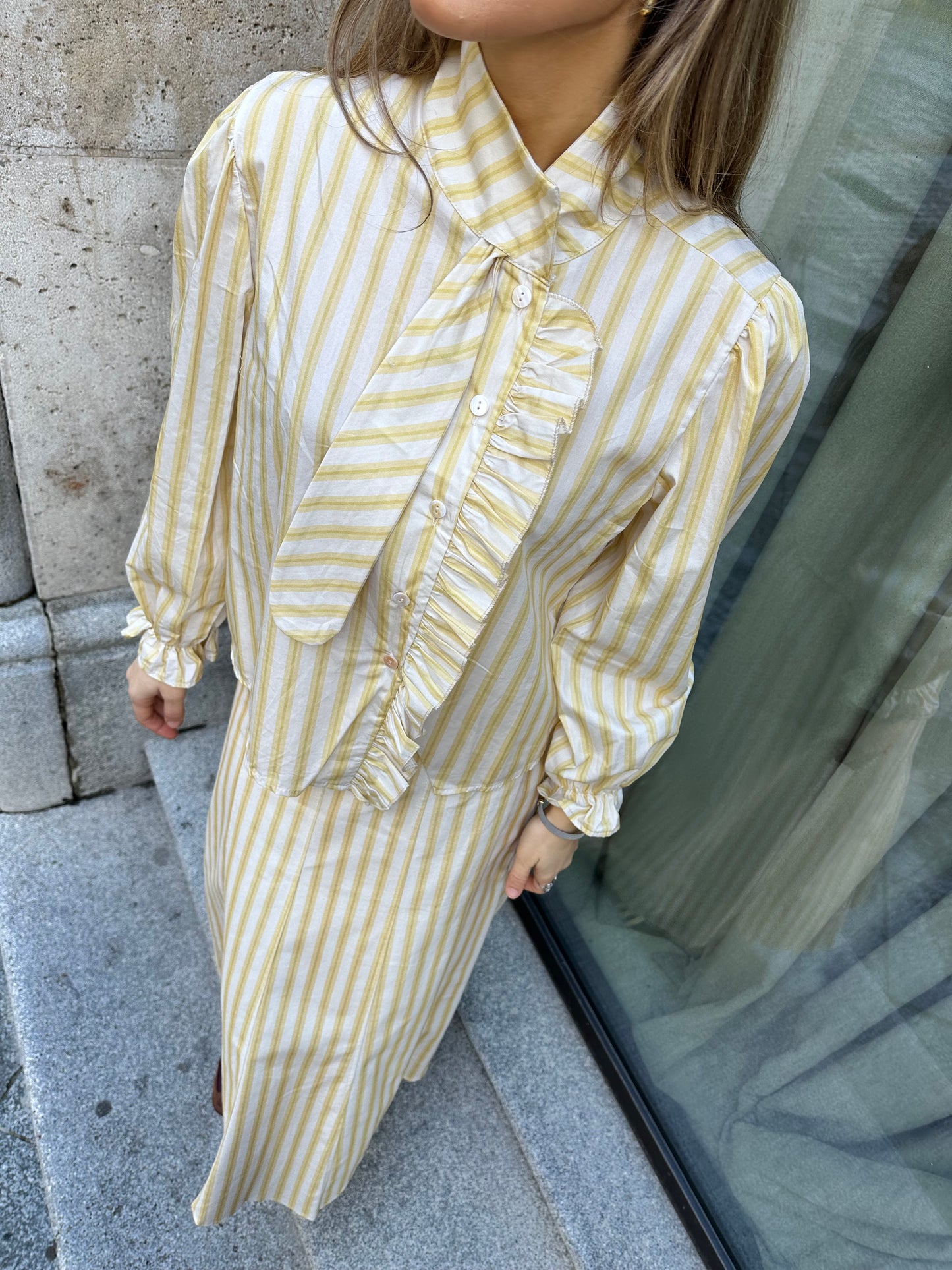 Camisa Lisboa Amarillo