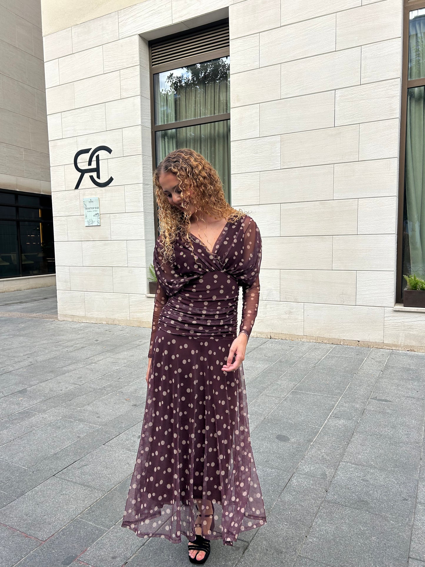 Vestido Tul Cinzia Estampado