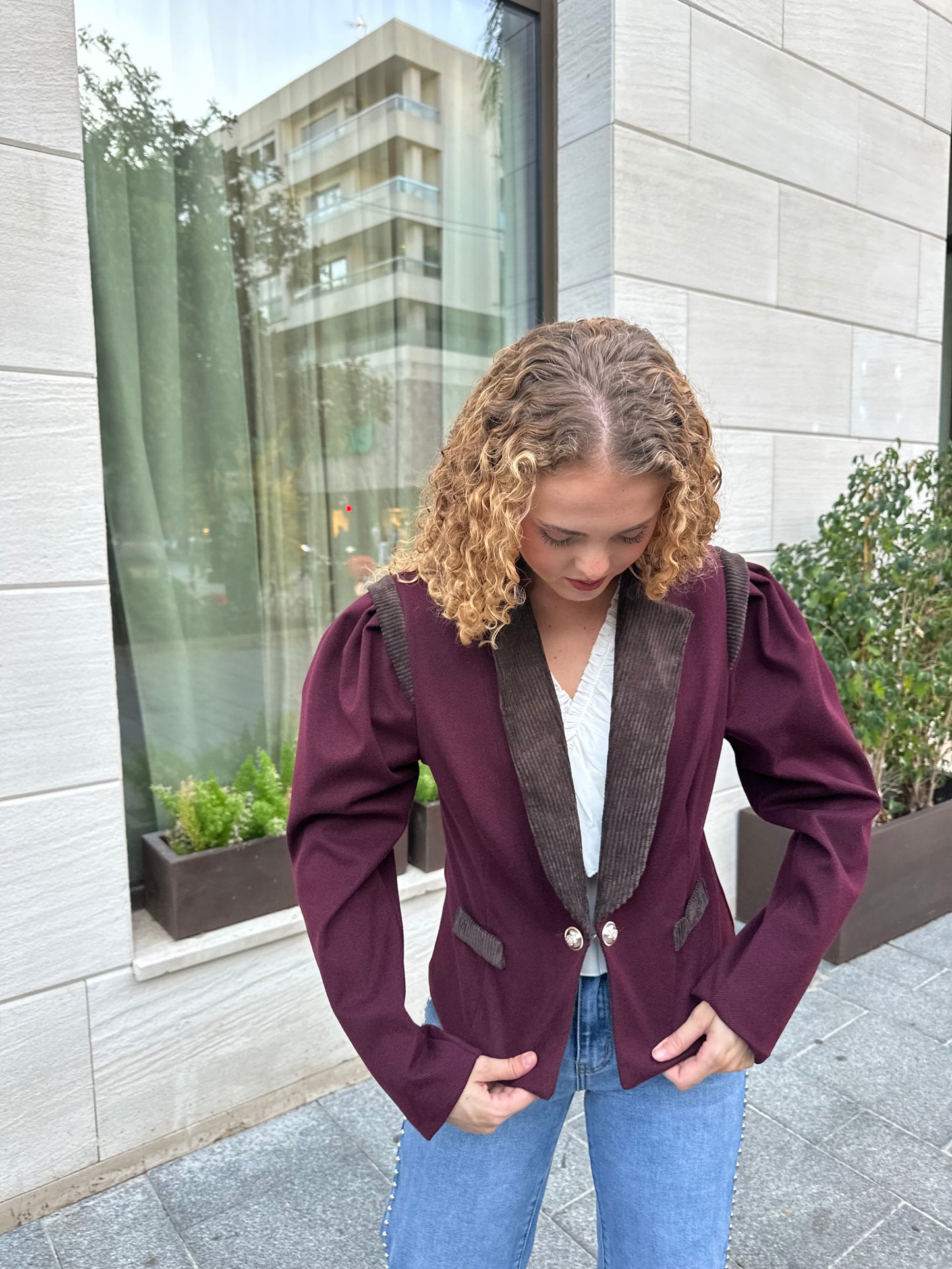 Chaqueta Vintage Espigas