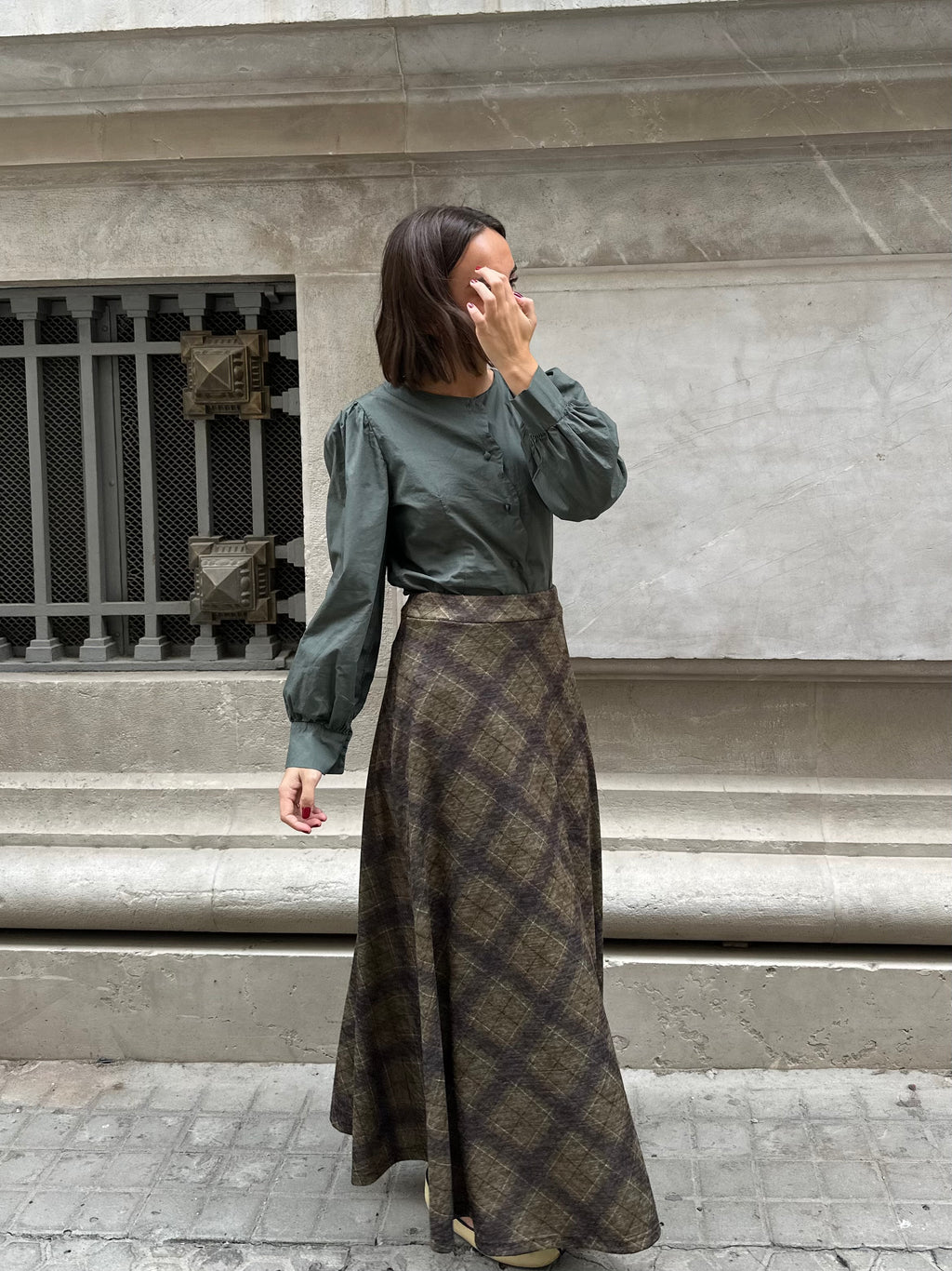 Falda Manchester Verde