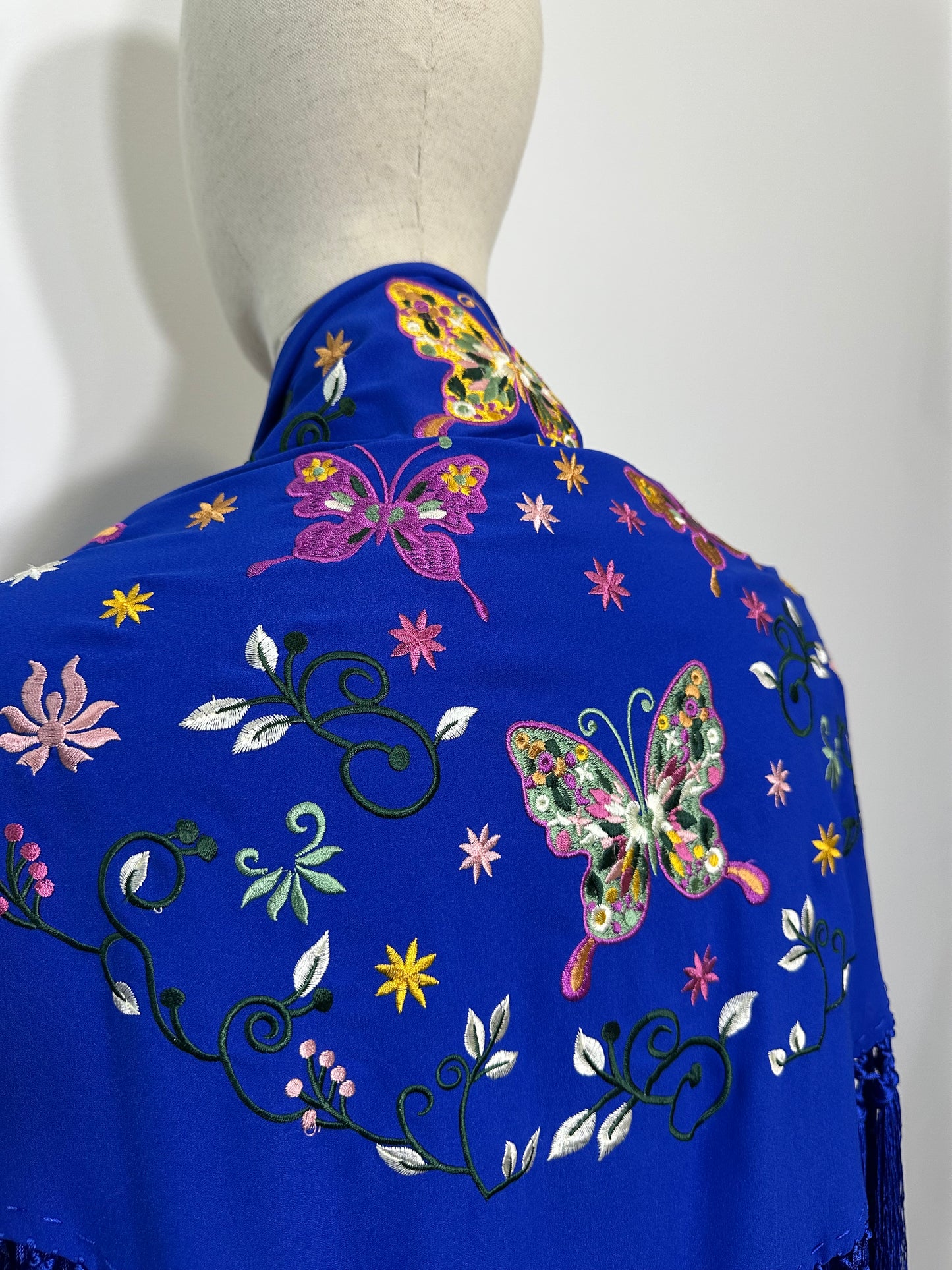 Mantoncillo Rocío Azul Royal