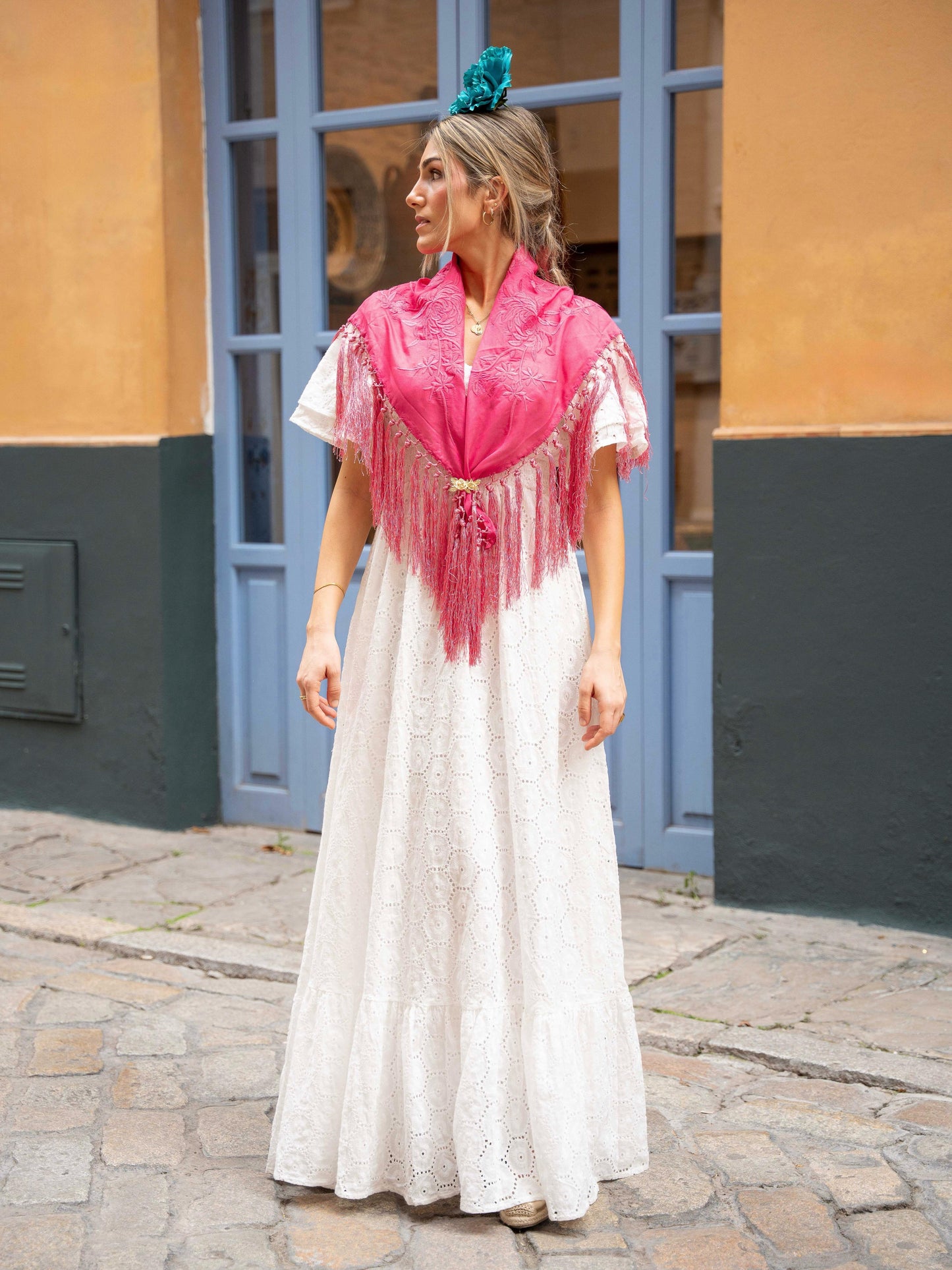 Mantoncillo Belén Liso Rosa