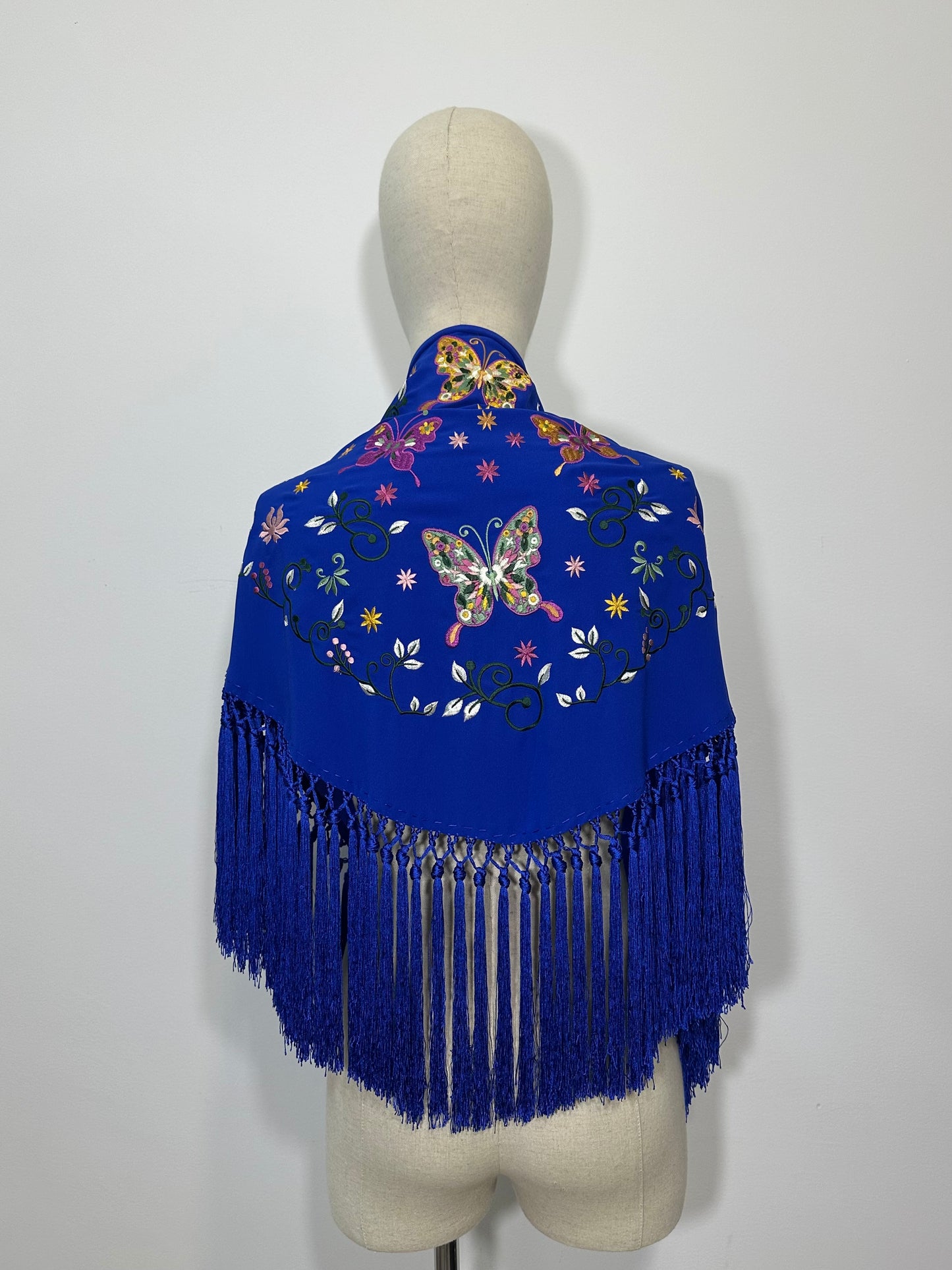 Mantoncillo Rocío Azul Royal