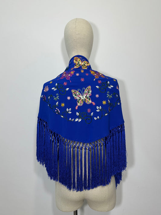 Mantoncillo Rocío Azul Royal