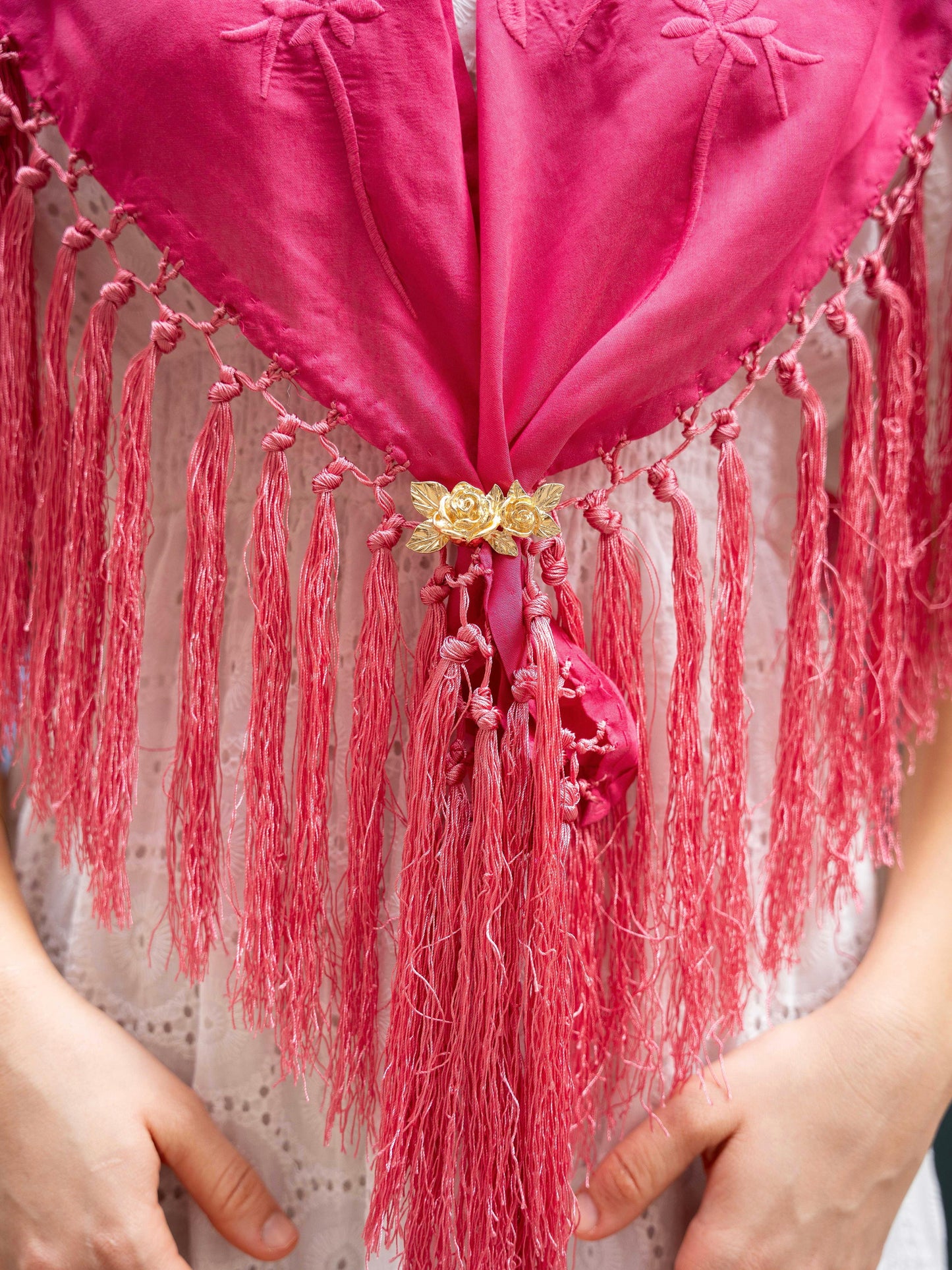 Mantoncillo Belén Liso Rosa