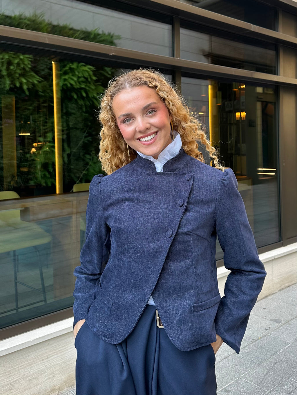 Chaqueta Zoe Azul