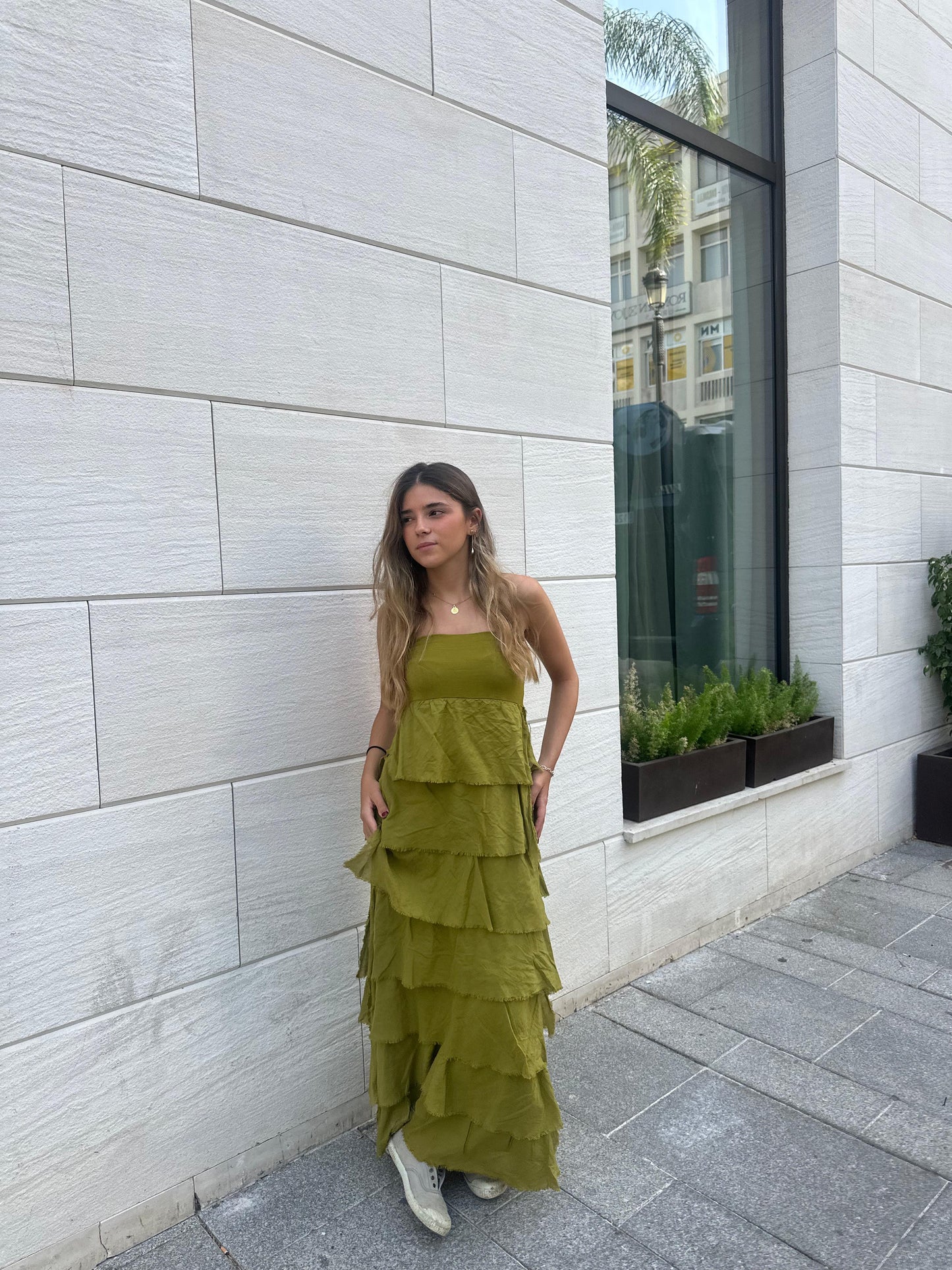 Falda/Vestido Volantes