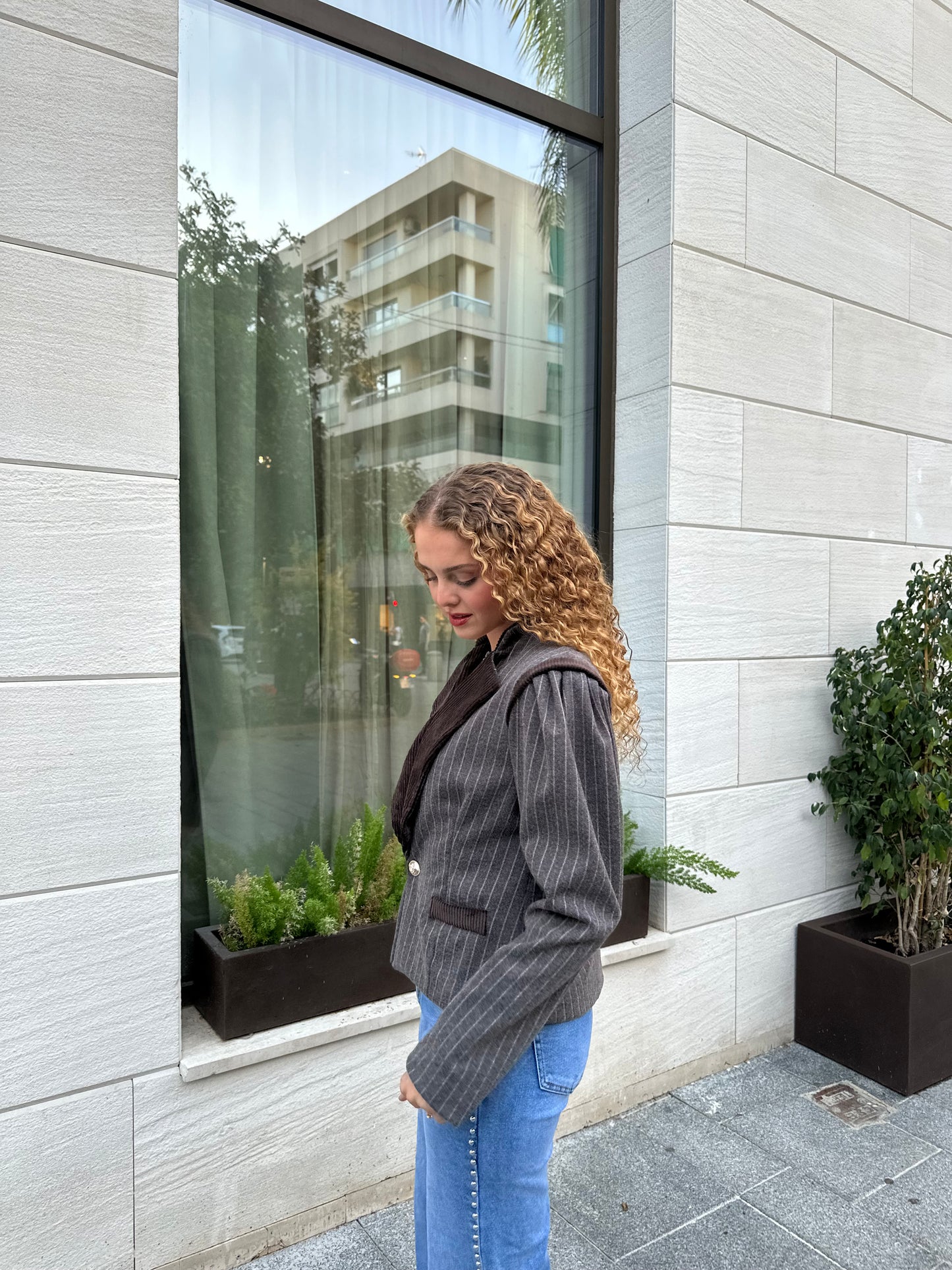 Chaqueta Vintage Rayas