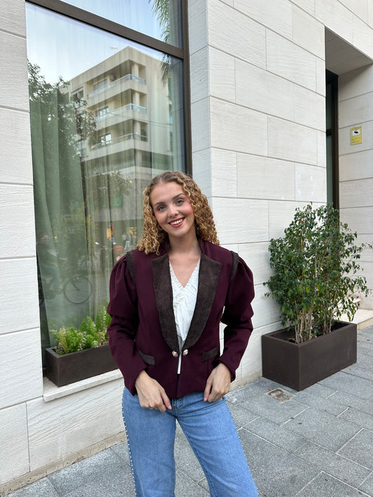 Chaqueta Vintage Espigas