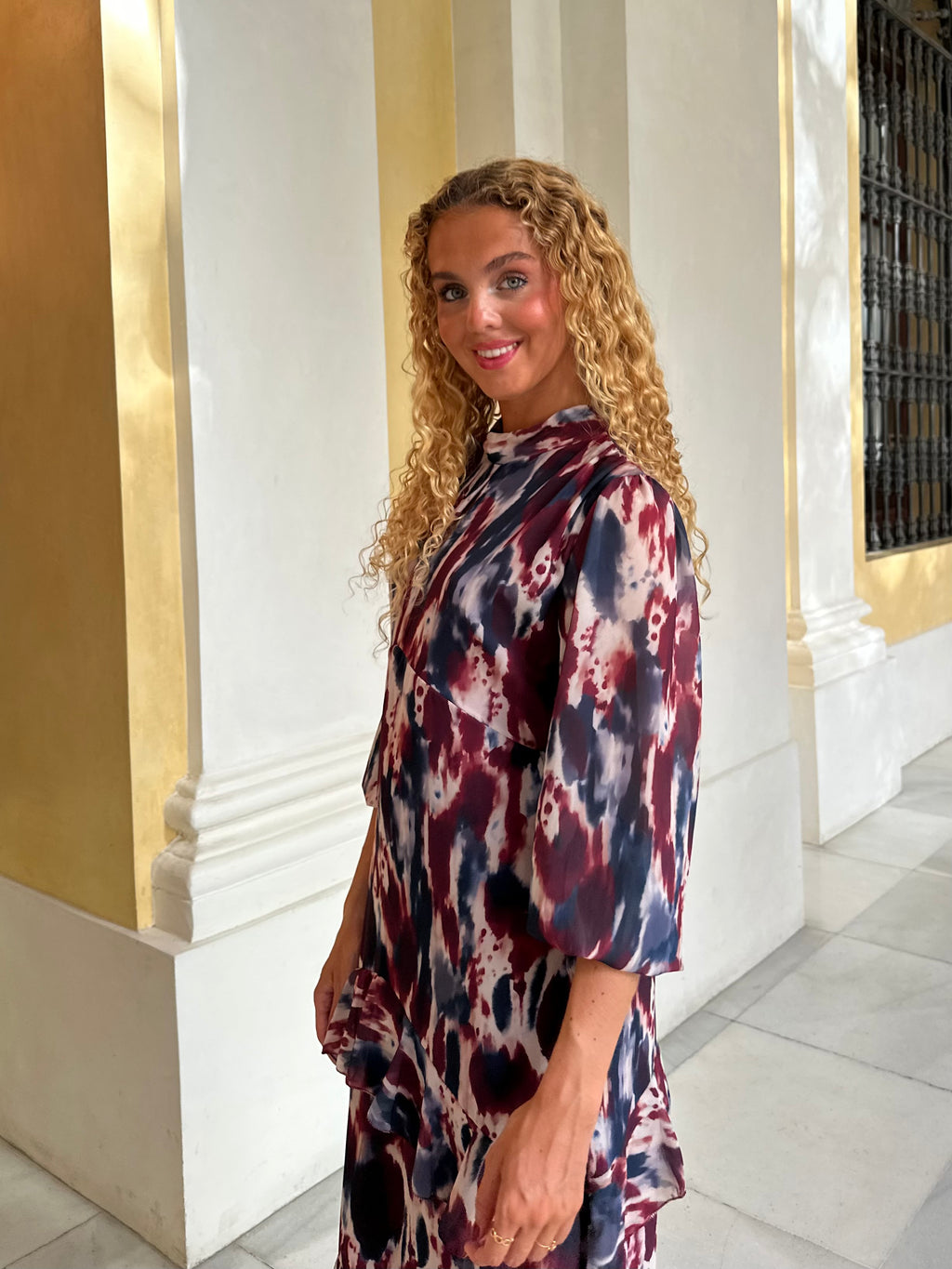 Vestido Sarah I Burdeo