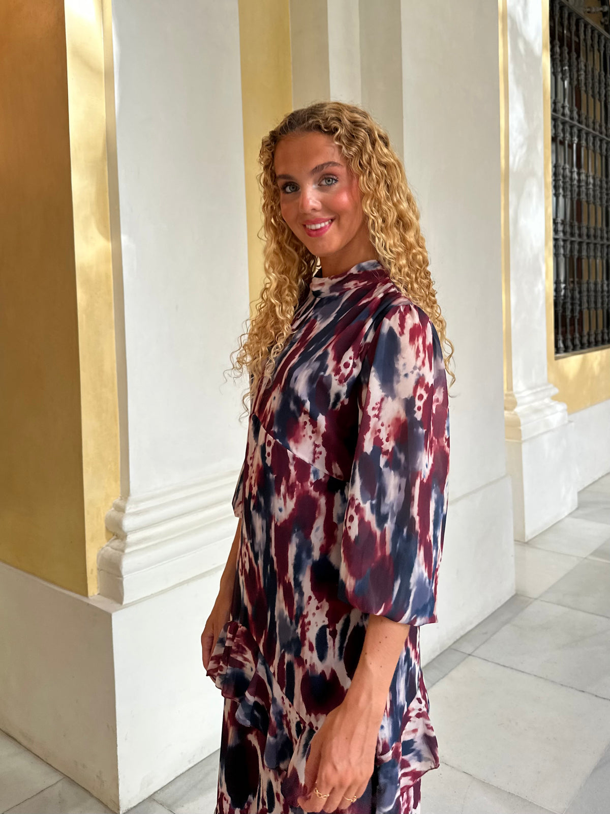 Vestido Sarah I Burdeo