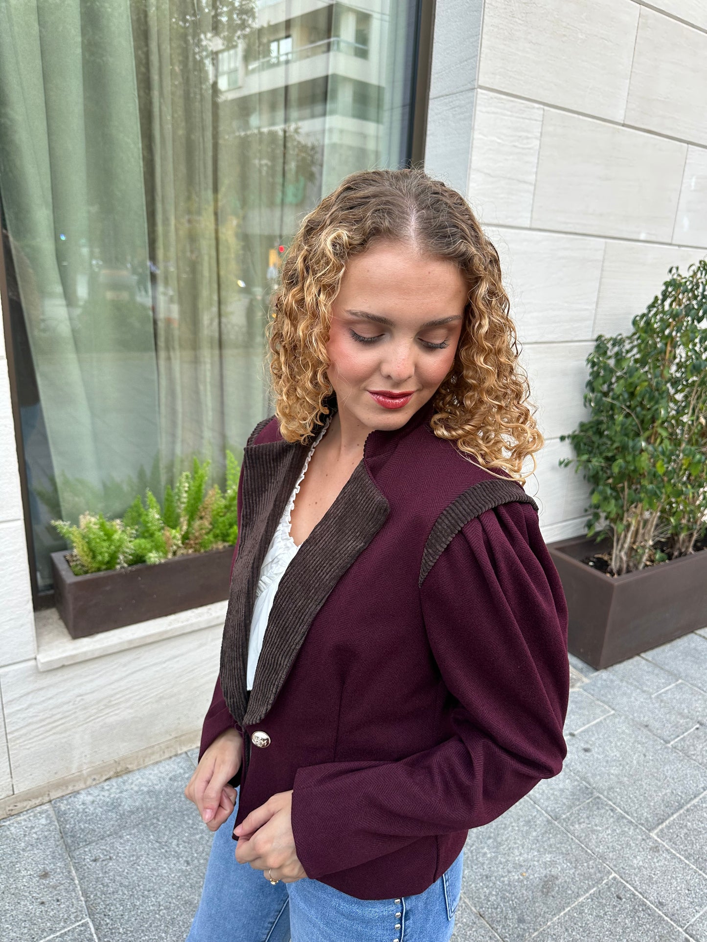 Chaqueta Vintage Espigas