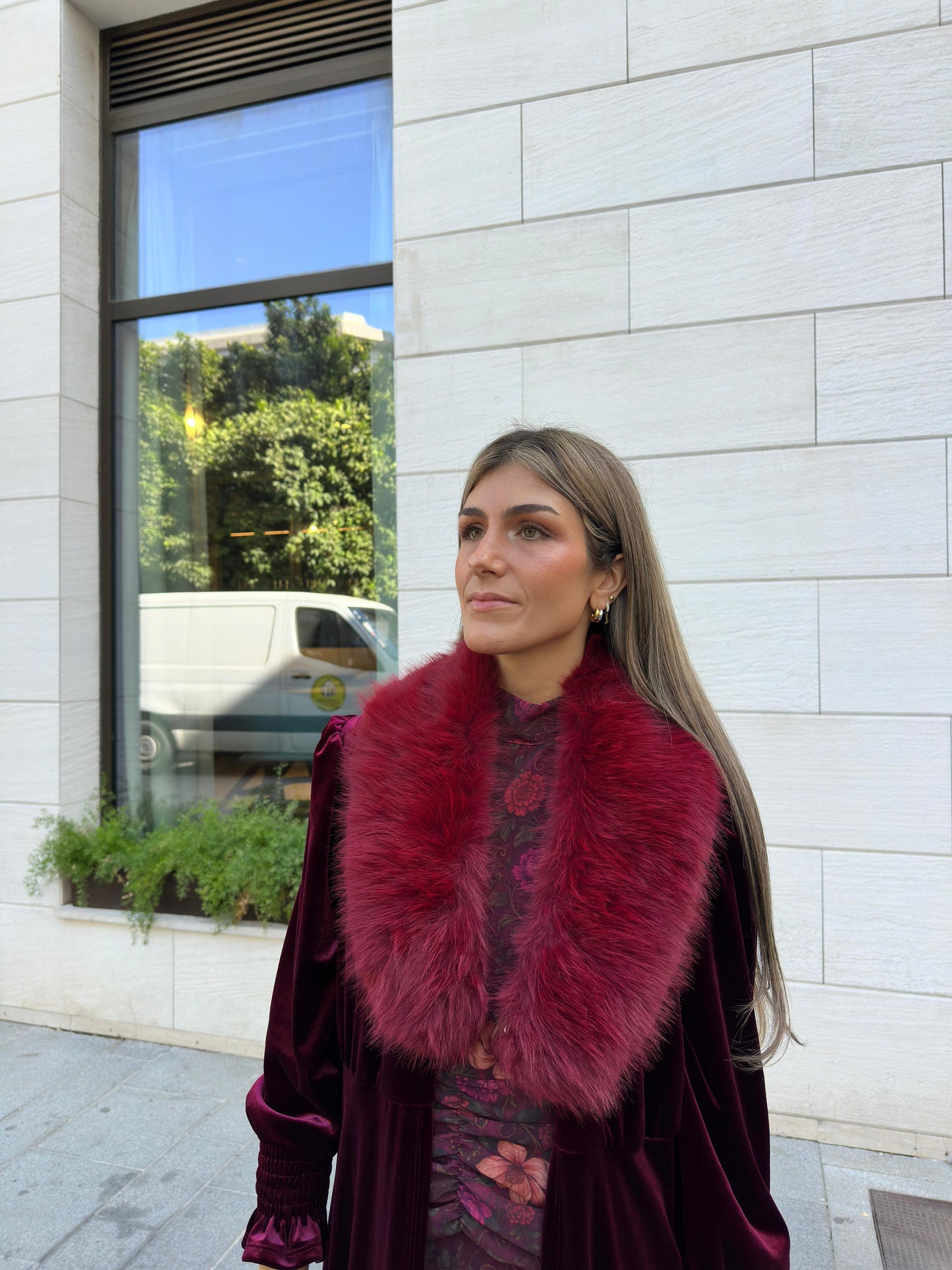 Cuello Pelo Sintético