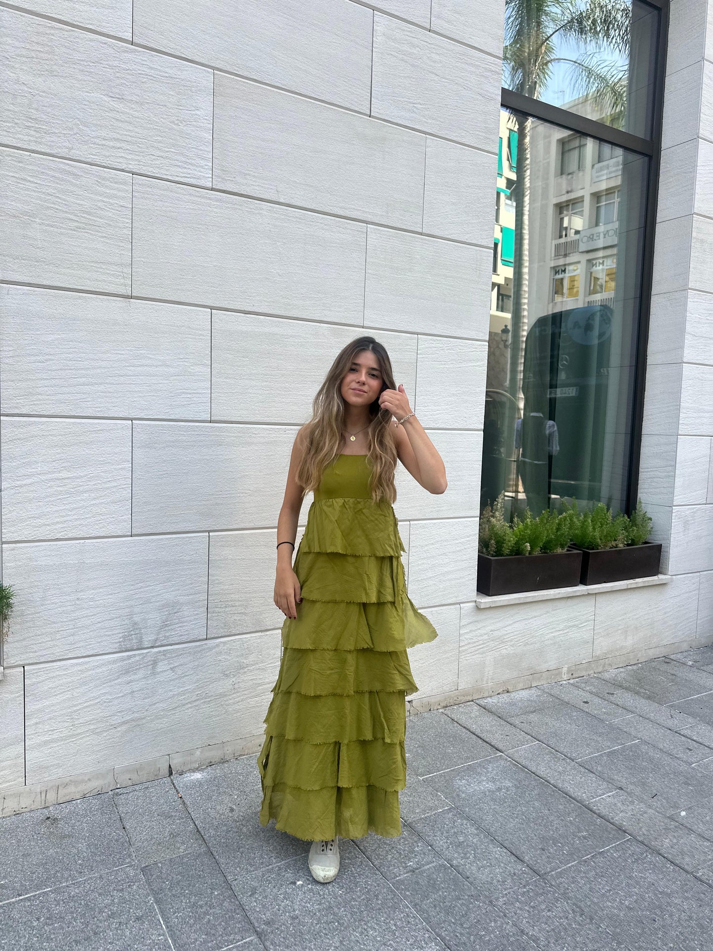 Falda/Vestido Volantes