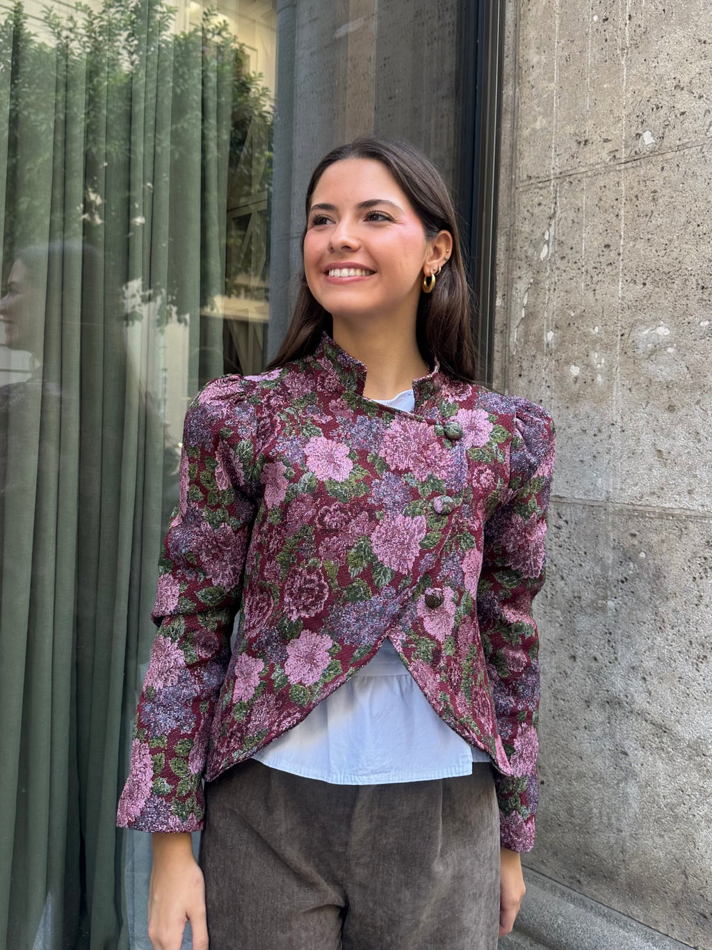 Chaqueta Tamara Burdeo