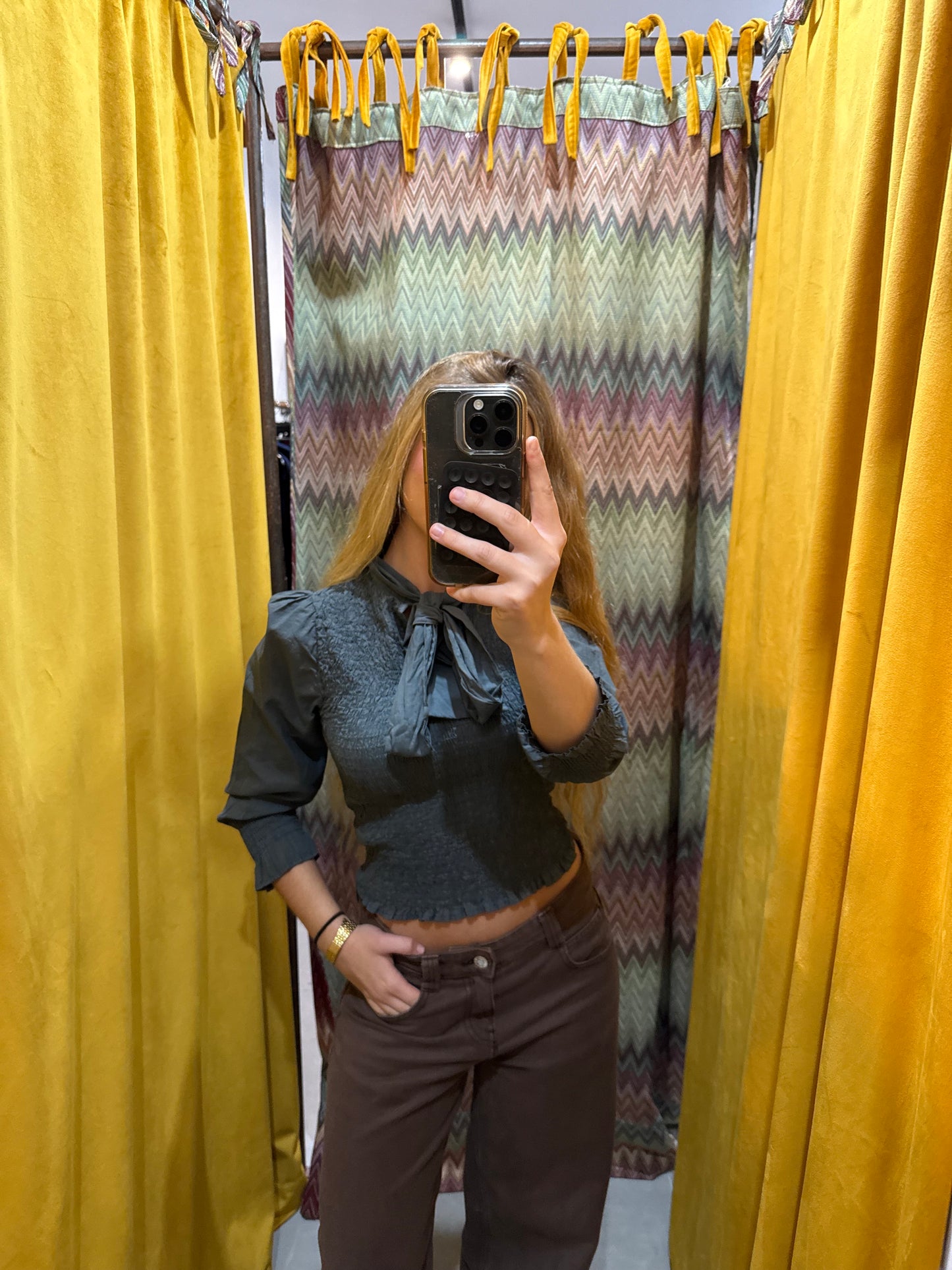 Blusa Lazada Fruncido