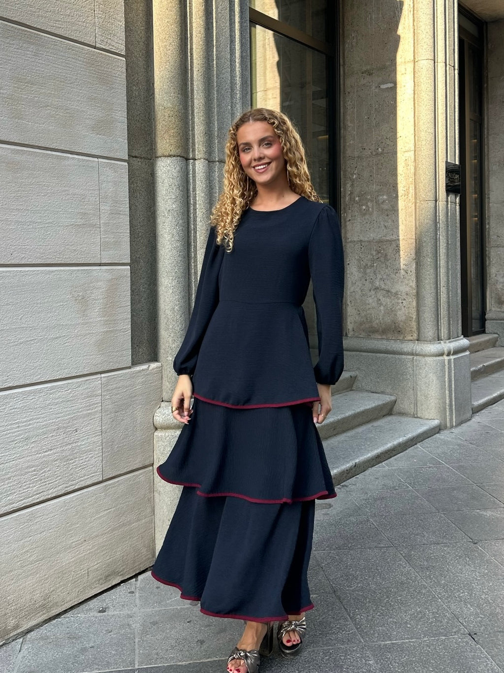 Vestido Fabiola Azul