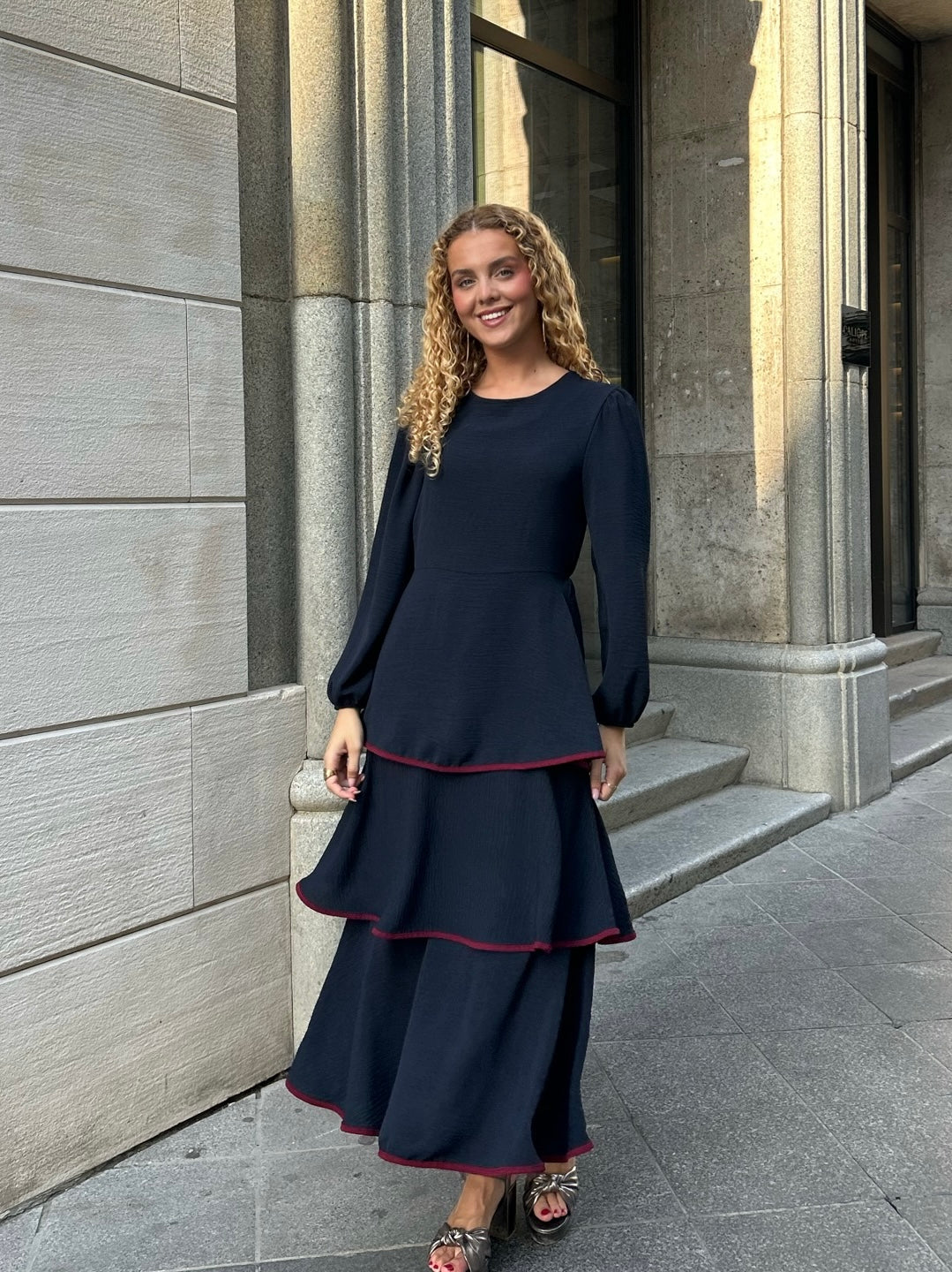 Vestido Fabiola Azul