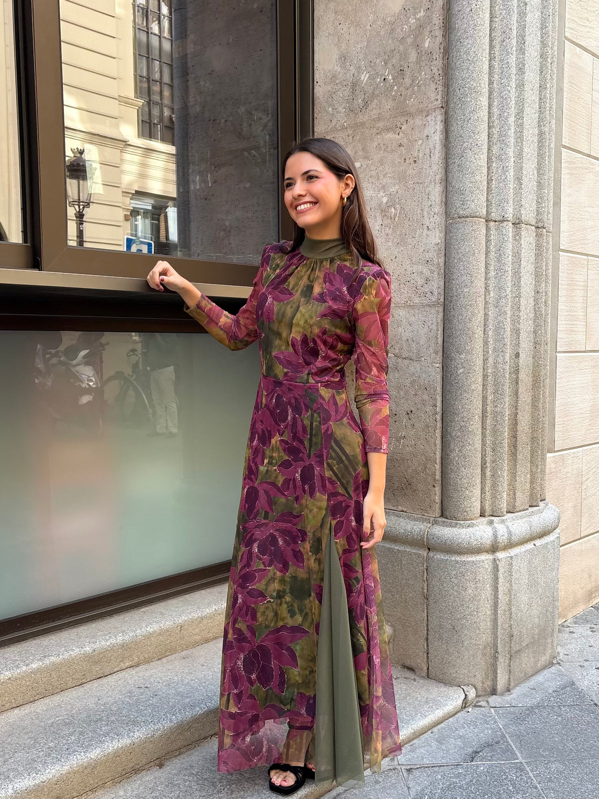 Vestido Til Mery I VerdeBuganvilla