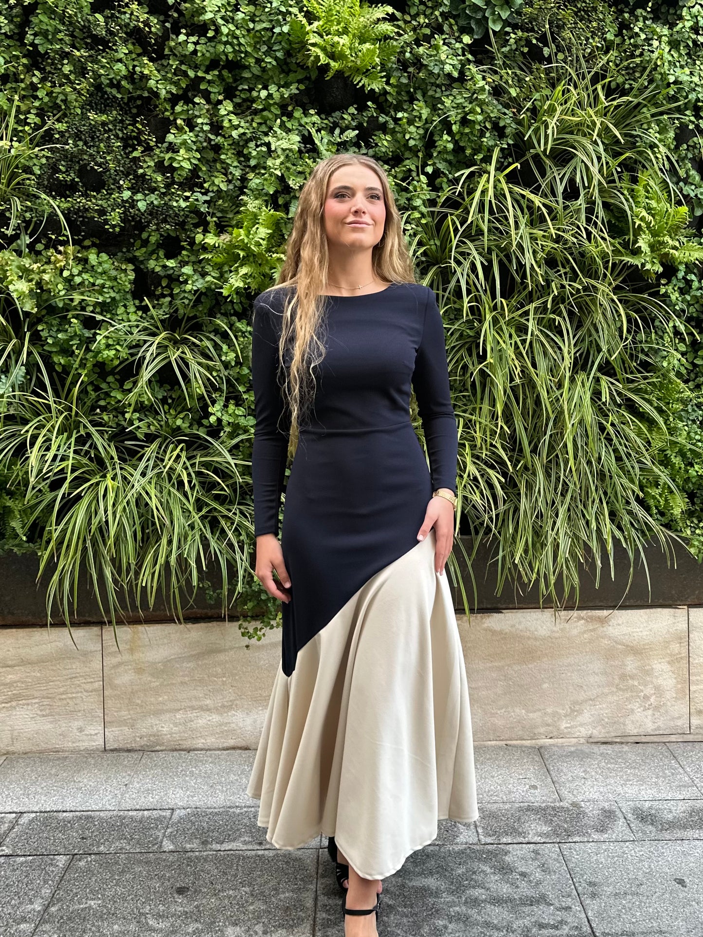 Vestido Bicolor