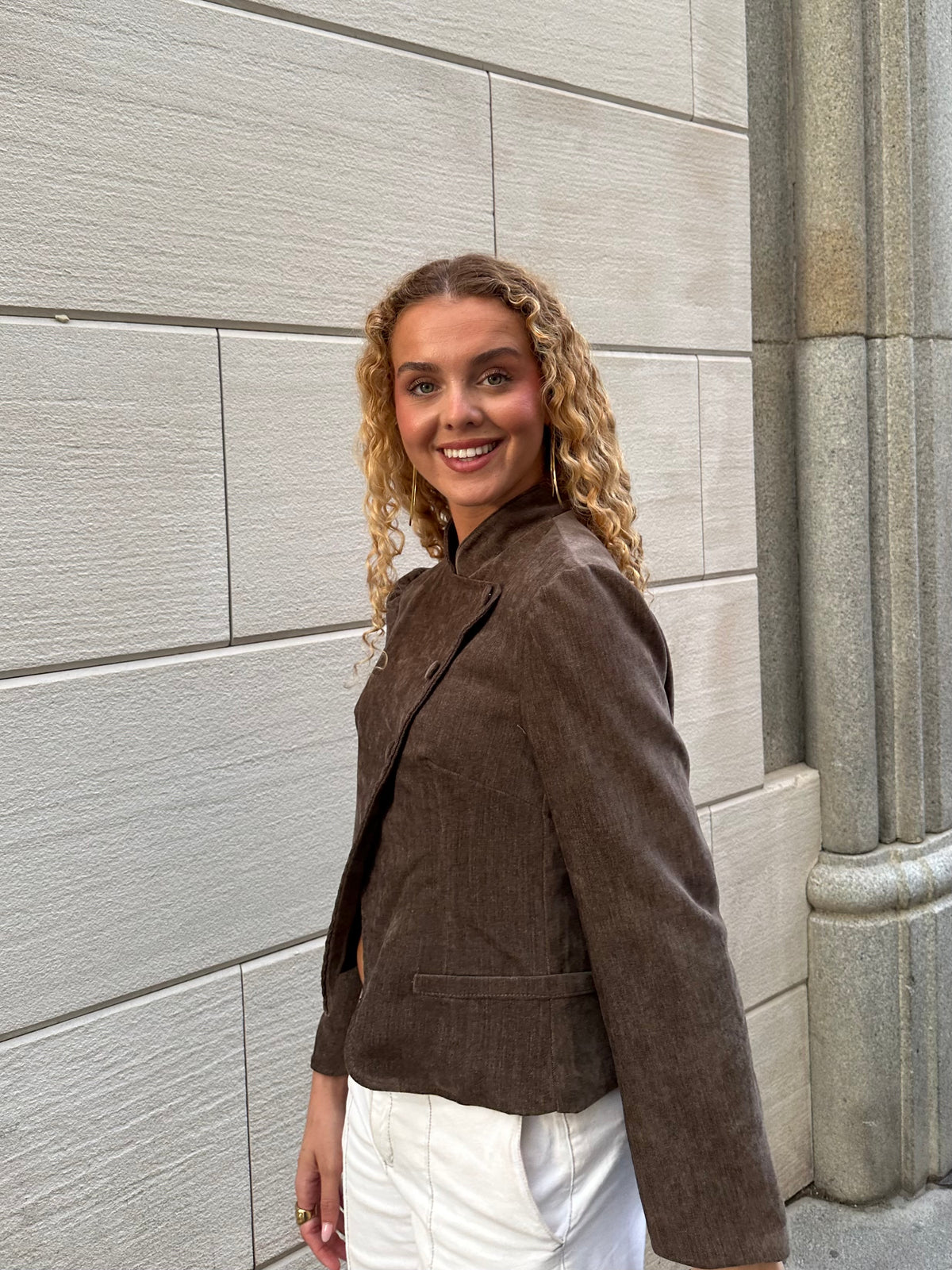 Chaqueta Zoe Marrón