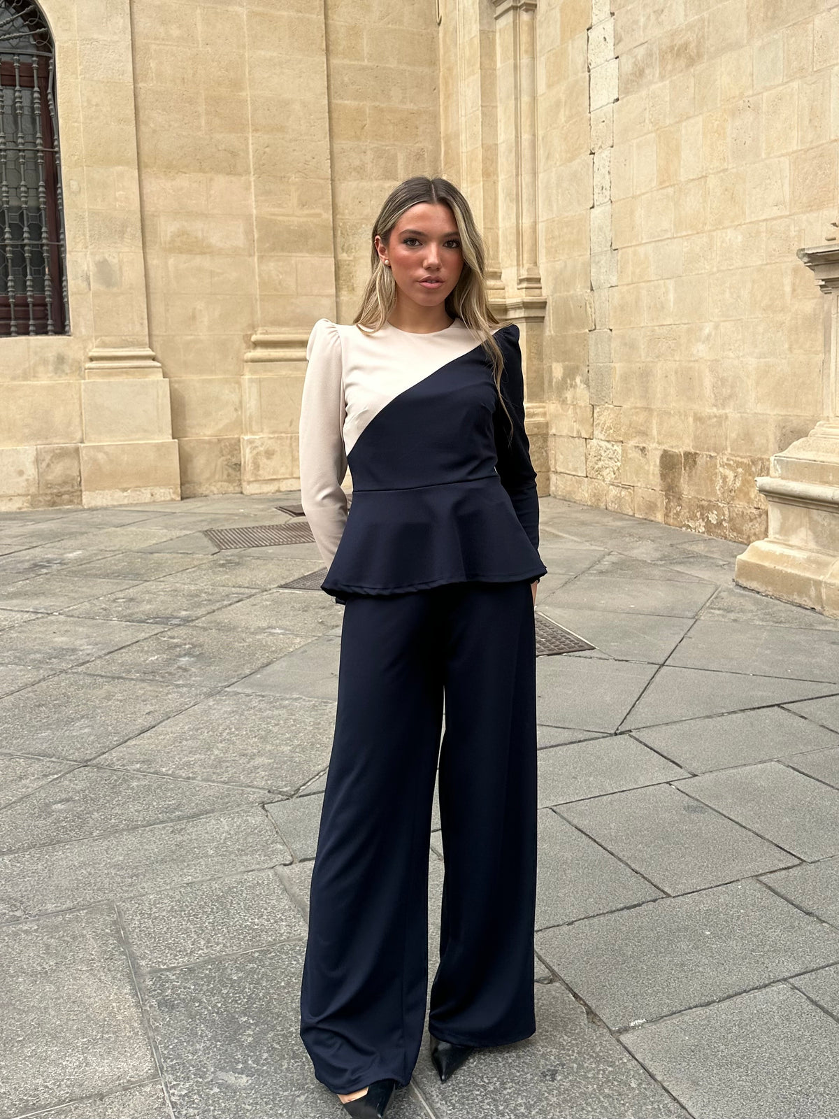 Conjunto Bicolor Pantalón