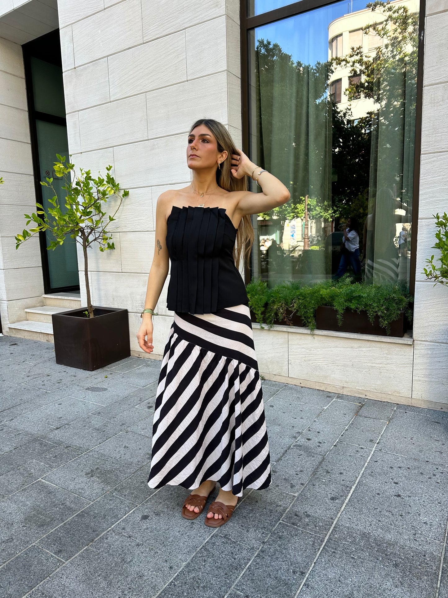 Falda Rayas