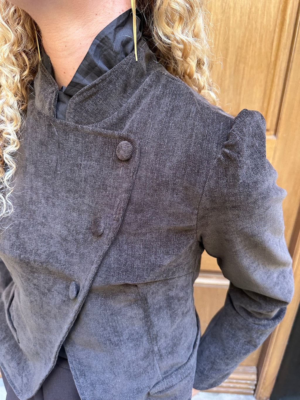 Chaqueta Zoe MarrónOscuro