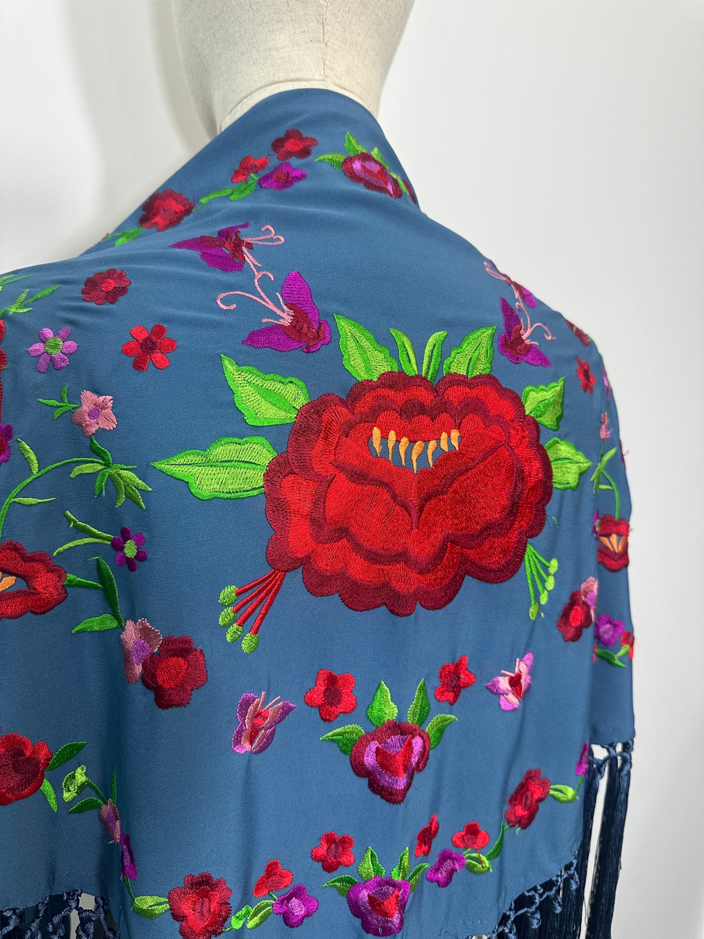 Mantoncillo Azul Vaquero