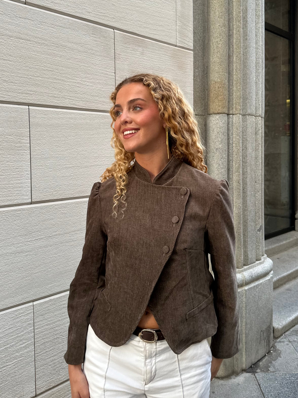 Chaqueta Zoe Marrón