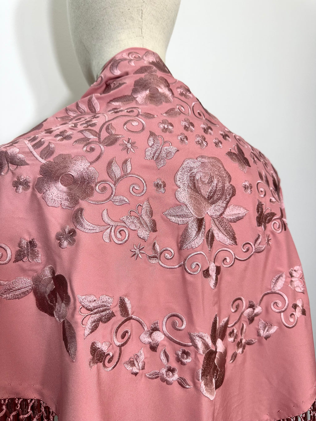 Mantoncillo Carmen Liso Rosa