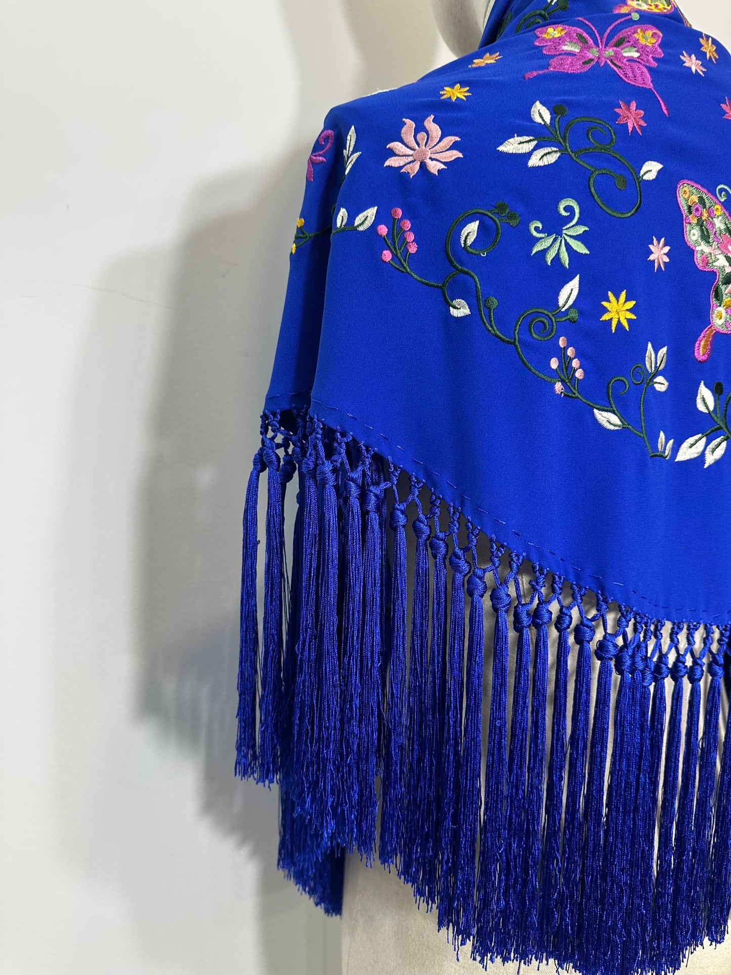 Mantoncillo Rocío Azul Royal