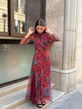 Vestido Tul Mery I Gris
