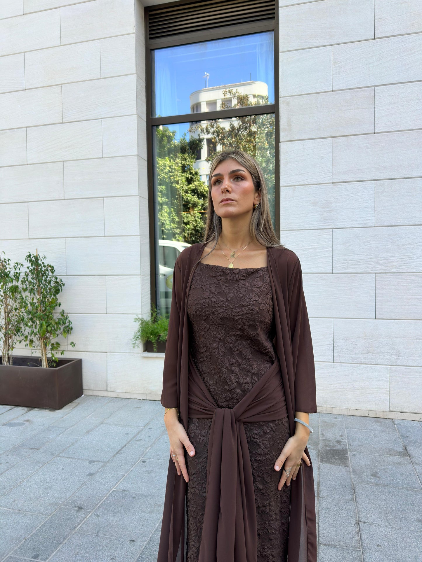 Vestido Chiara + Levita Gasa