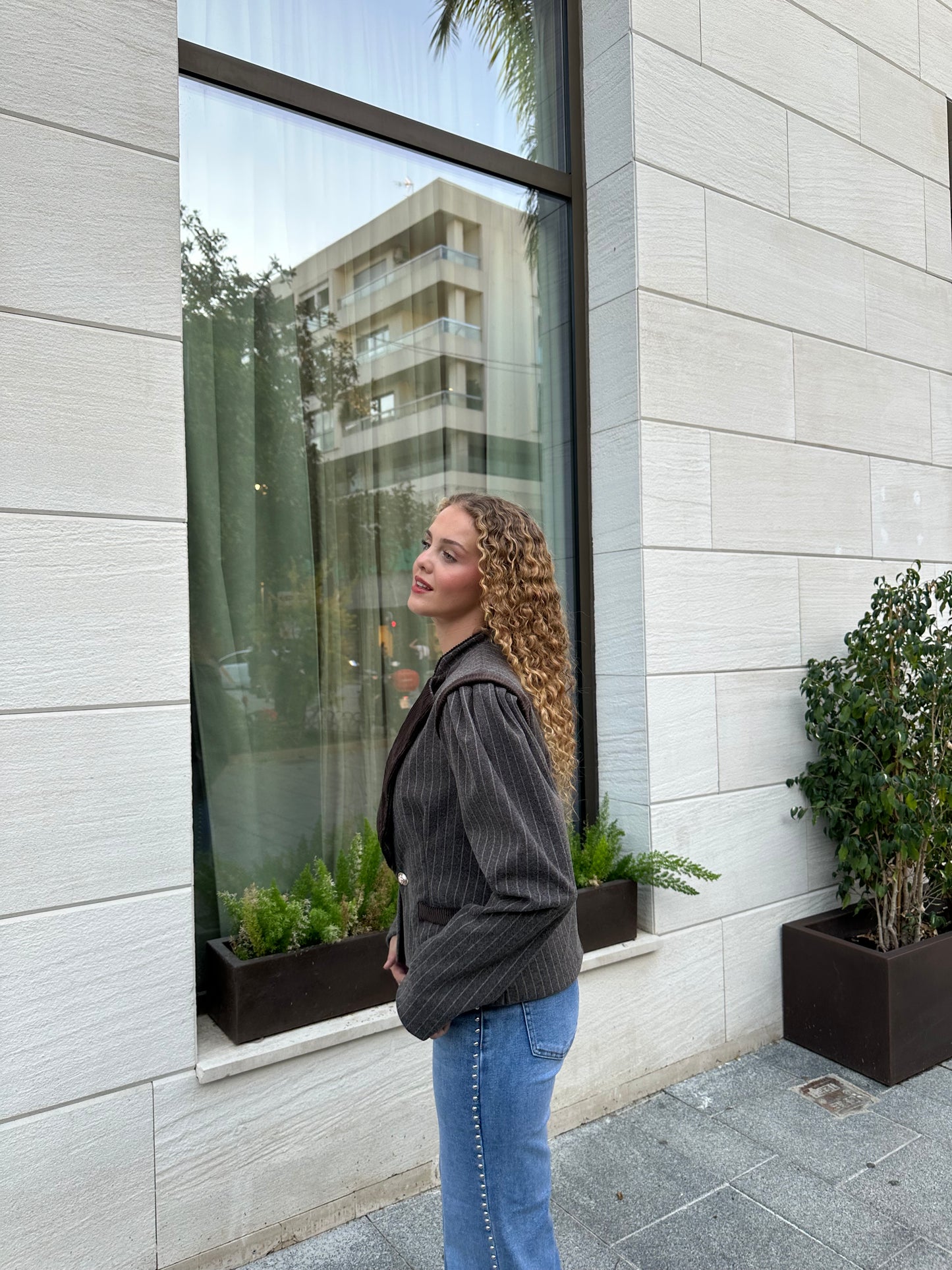 Chaqueta Vintage Rayas