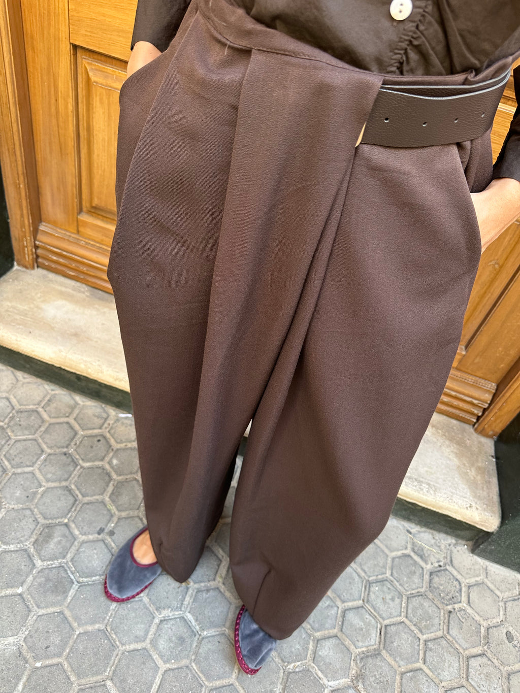 Pantalón Gales Marrón