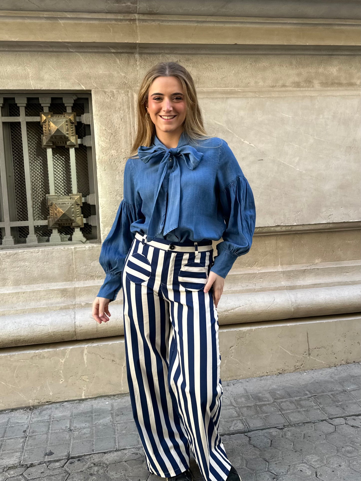 Pantalón Merci Azul