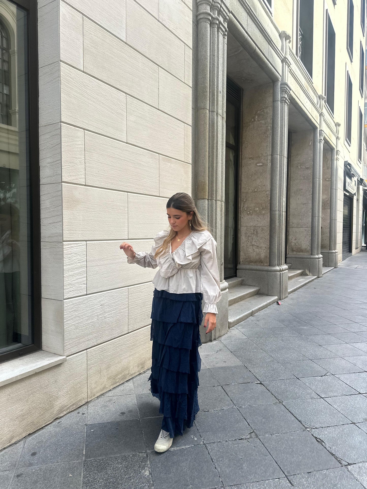 Falda/Vestido Volantes