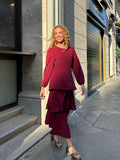 Vestido Fabiola Burdeo